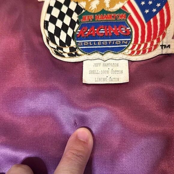 Vintage NASCAR Jeff Gordon #24 Racing Jacket Mens Large - Picture 10 of 13